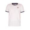 Fila Marconi Regular Fit Short Sleeve T-Shirt - White/Peacoat