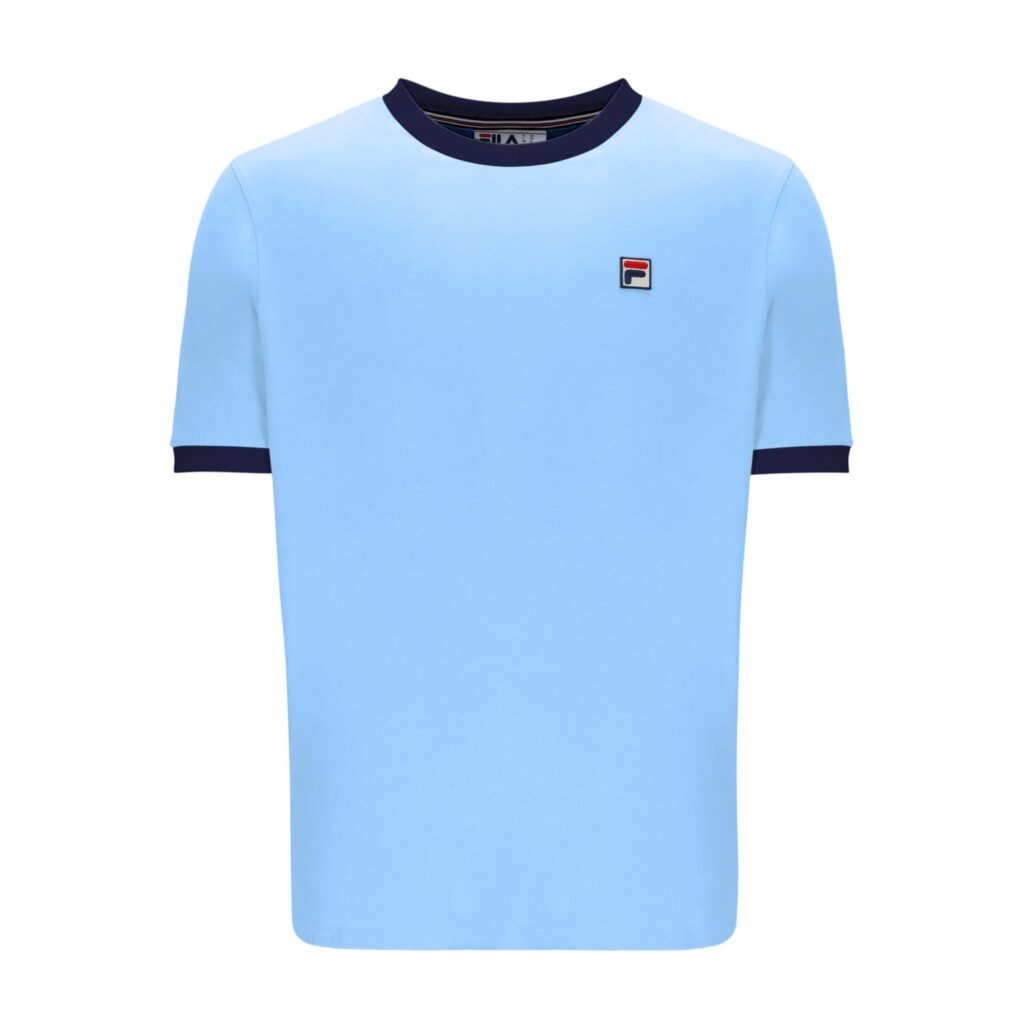 Fila Marconi Tee Regular Fit T-Shirt - Blue Bell/Fila Navy