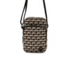 Fila Monogram Cross Body Bag - Black/Brown