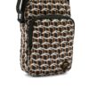 Fila Monogram Cross Body Bag - Black/Brown
