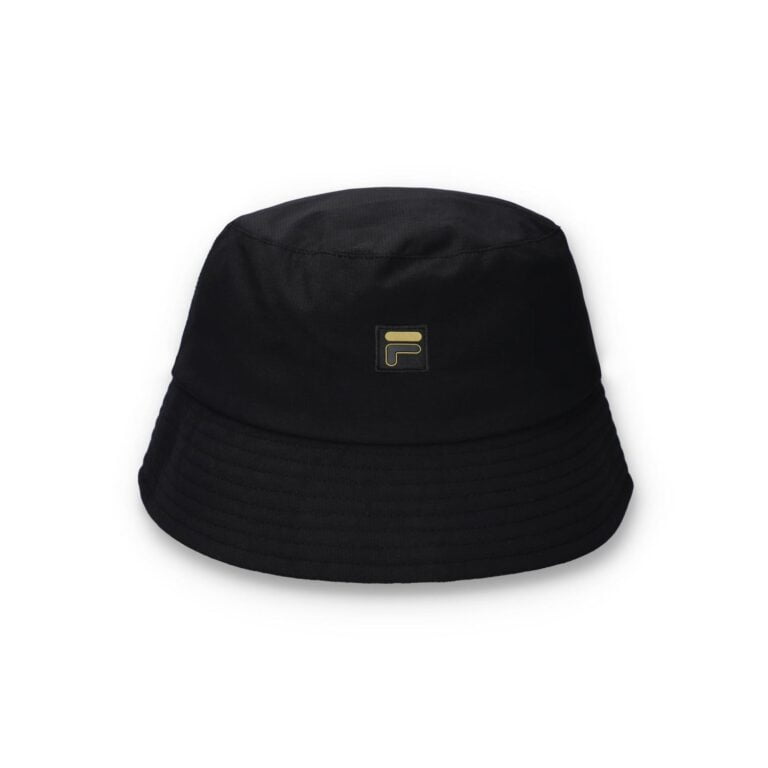 Fila Monogram Reversible Bucket Hat - Black