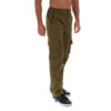 Fila Oscar Regular Fit With Drawcords At The Leg Opening Cargo Pants - Dark Olive