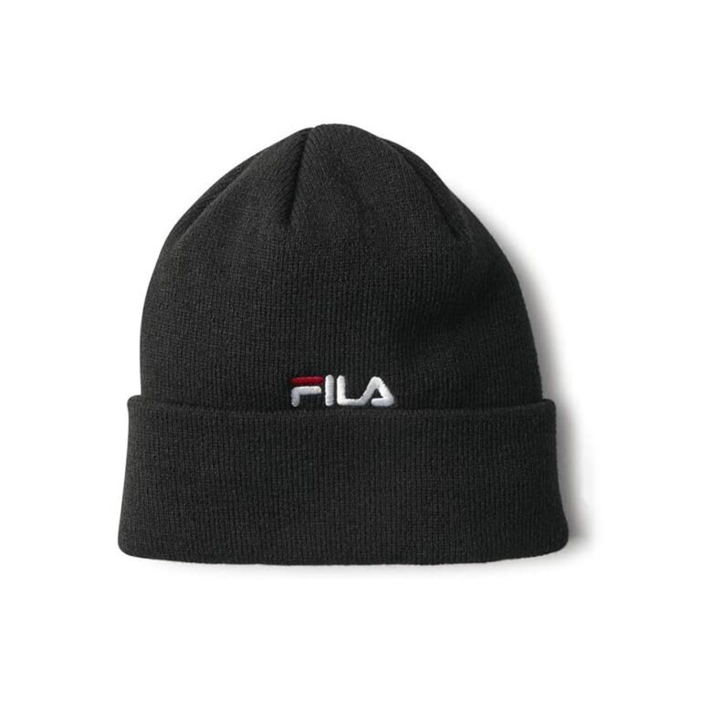 Fila Raffa Embroided Beanie - Black