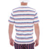 Fila Yarn Dye Stripe Tee Short Sleeve T-Shirt - White