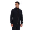 Fila Roman Tape And Shaped Poc Long Sleeve Regular Fit Full Zip Jacket - Black