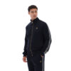 Fila Roman Tape And Shaped Poc Long Sleeve Regular Fit Full Zip Jacket - Black