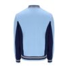 Fila Settenta JKT Regular Fit Baseball Track Top - Blue Bell/Fila Navy/ Gardenia
