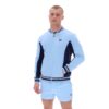 Fila Settenta JKT Regular Fit Baseball Track Top - Blue Bell/Fila Navy/ Gardenia