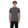 Fila Soren 3 Polo With Tipping With Bambo Badge - Gunmetal