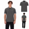 Fila Soren 3 Polo With Tipping With Bambo Badge - Gunmetal