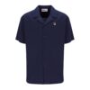 Fila Soren Regular Fit Short Sleeve Button Up Shirt - Fila Navy