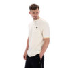 Fila Taped Rib Cuff Regular Fit Short Sleeve T-Shirt - Whitecap/Grey