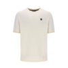 Fila Taped Rib Cuff Regular Fit Short Sleeve T-Shirt - Whitecap/Grey