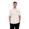 Fila Taped Rib Cuff Regular Fit Short Sleeve T-Shirt - Whitecap/Grey