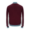Fila Tie Breaker Funnel Neck Jacket - Fig / Gardenia / Milky Blue