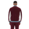 Fila Tie Breaker Funnel Neck Jacket - Fig / Gardenia / Milky Blue