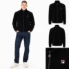 Fila Walter Corduroy Jacket With Bambo Badge - Black