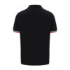 Fila Zev Cuff Detail Polo - Black / Gardenia / Fila Red