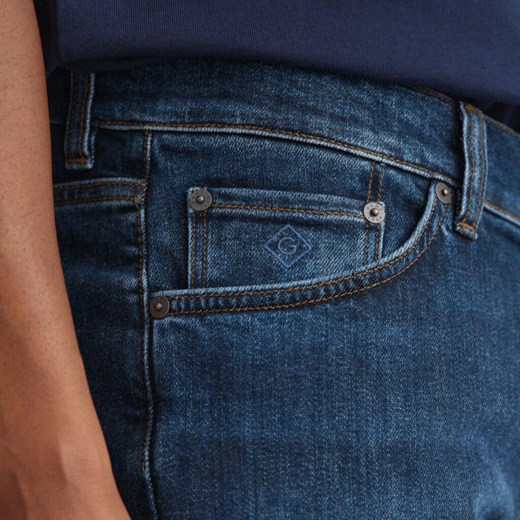 Gant Hayes Slim Fit Jean - Stonewash