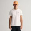 Gant Original Regular Fit Short Sleeve T-Shirt - Bright White