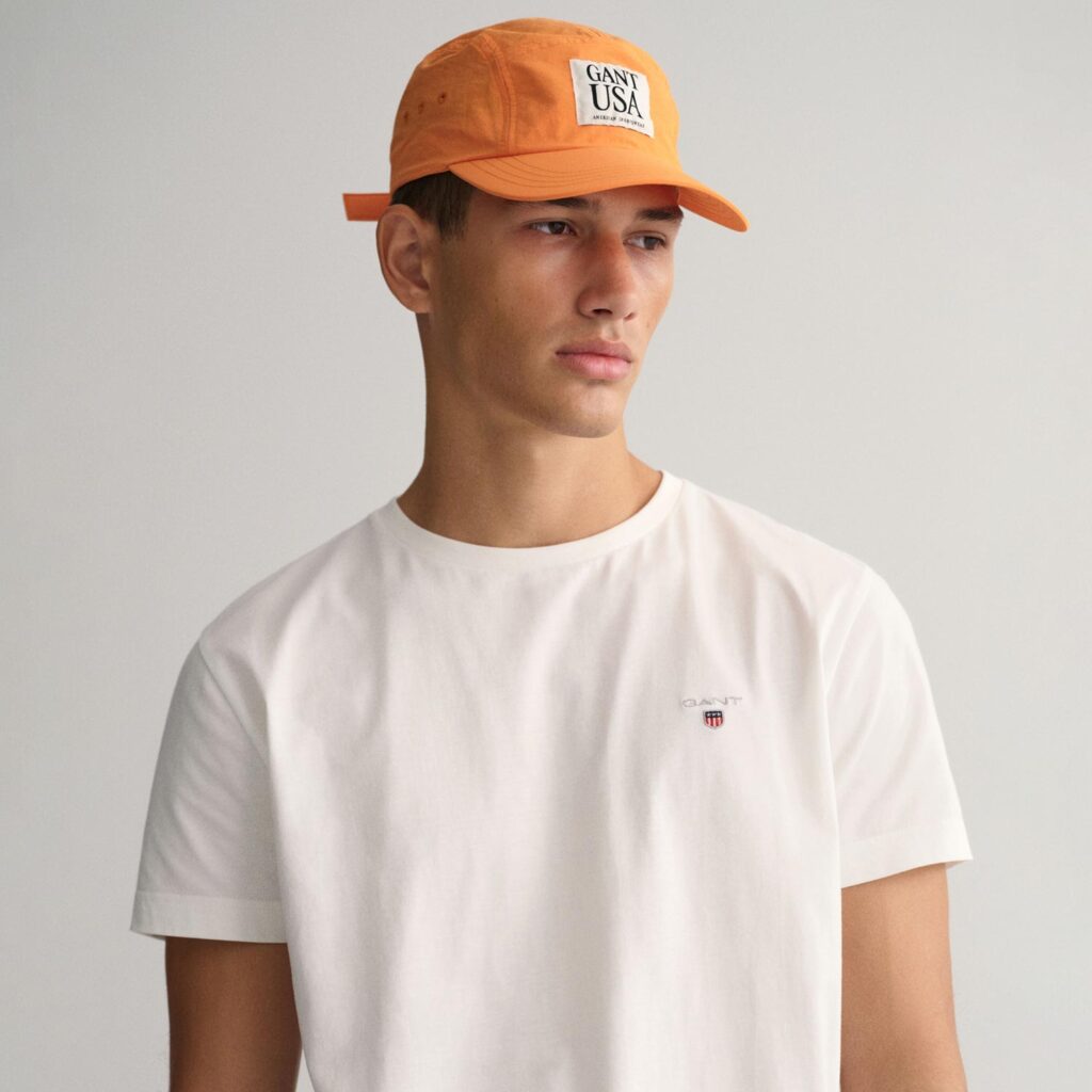 Gant Original Regular Fit Short Sleeve T-Shirt - Bright White