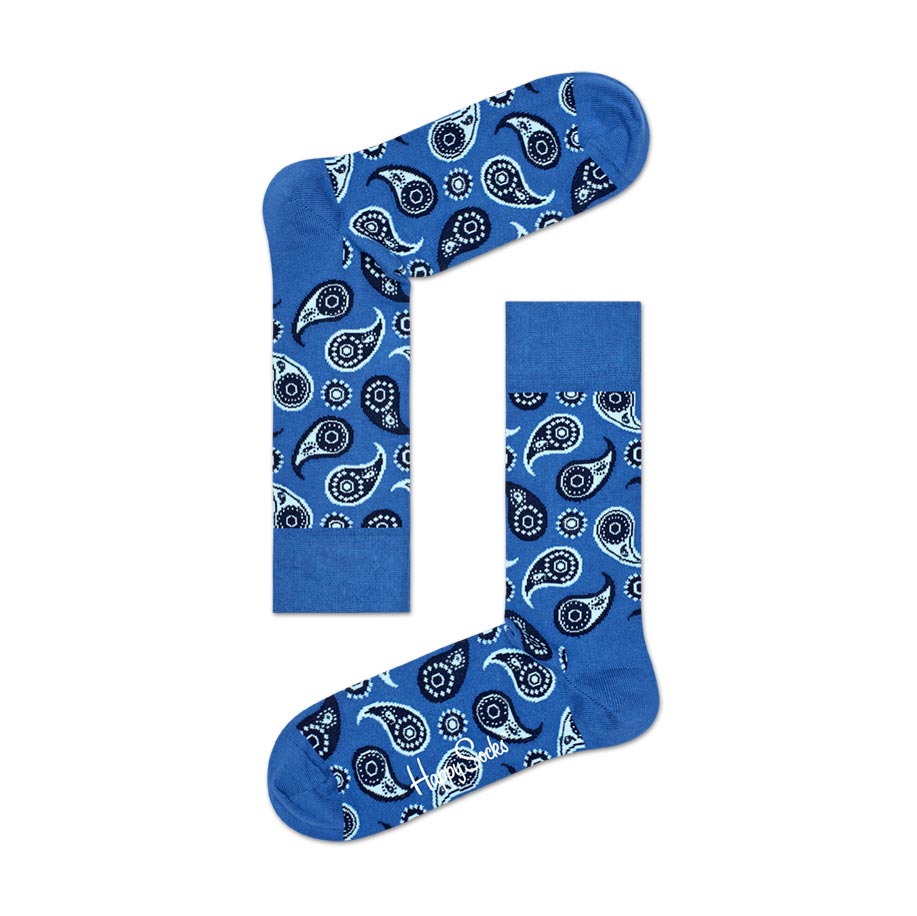 Happy Socks All Over Flower - Blue/Multi