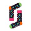 Happy Socks All Over Print Peace - Black/Multi