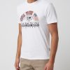 Napapijri Sturin Regular Fit Short Sleeve T-Shirt - Bright White