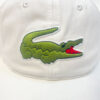 Lacoste Big Croc Cap - White Blanc