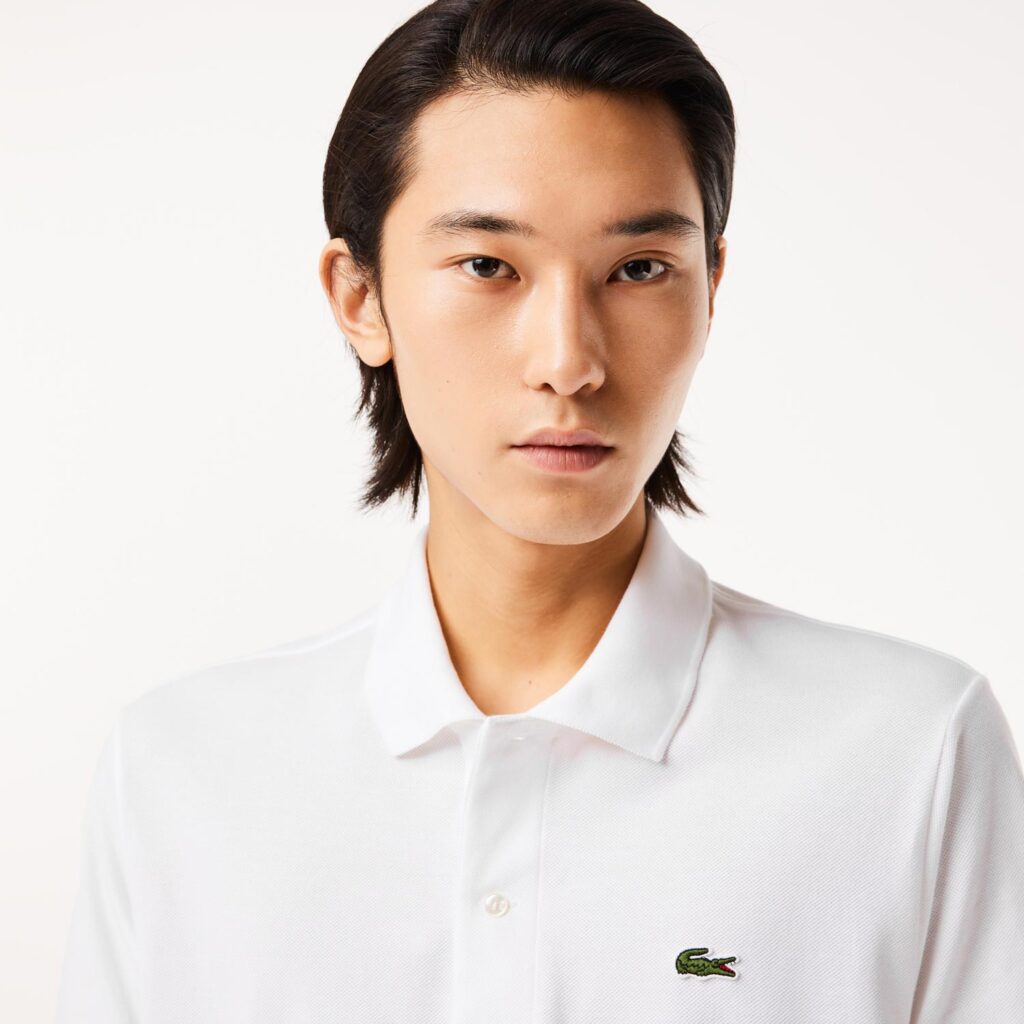 Lacoste Classic Regular Fit Short Sleeve Polo Shirt - Blanc White