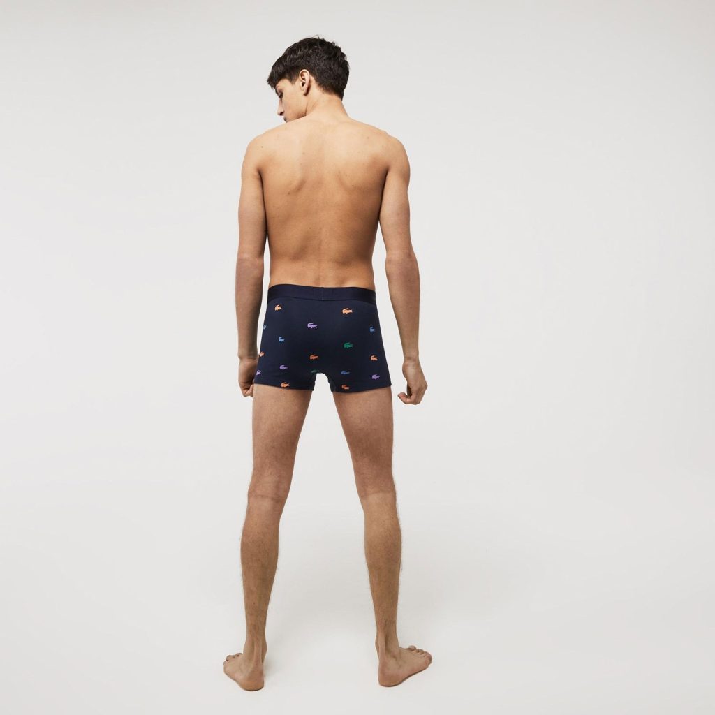 Lacoste Casual Branded Band 3 Pack Boxer - Multi