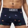 Lacoste Casual Branded Band 3 Pack Boxer - Multi