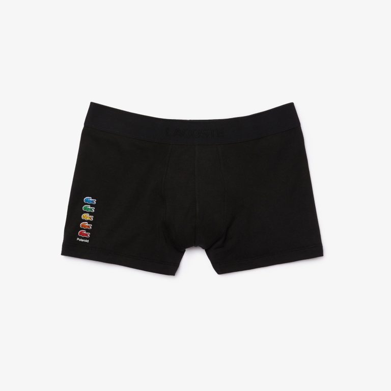Lacoste Casual Lacoste X Polaroid Single Boxer - Black