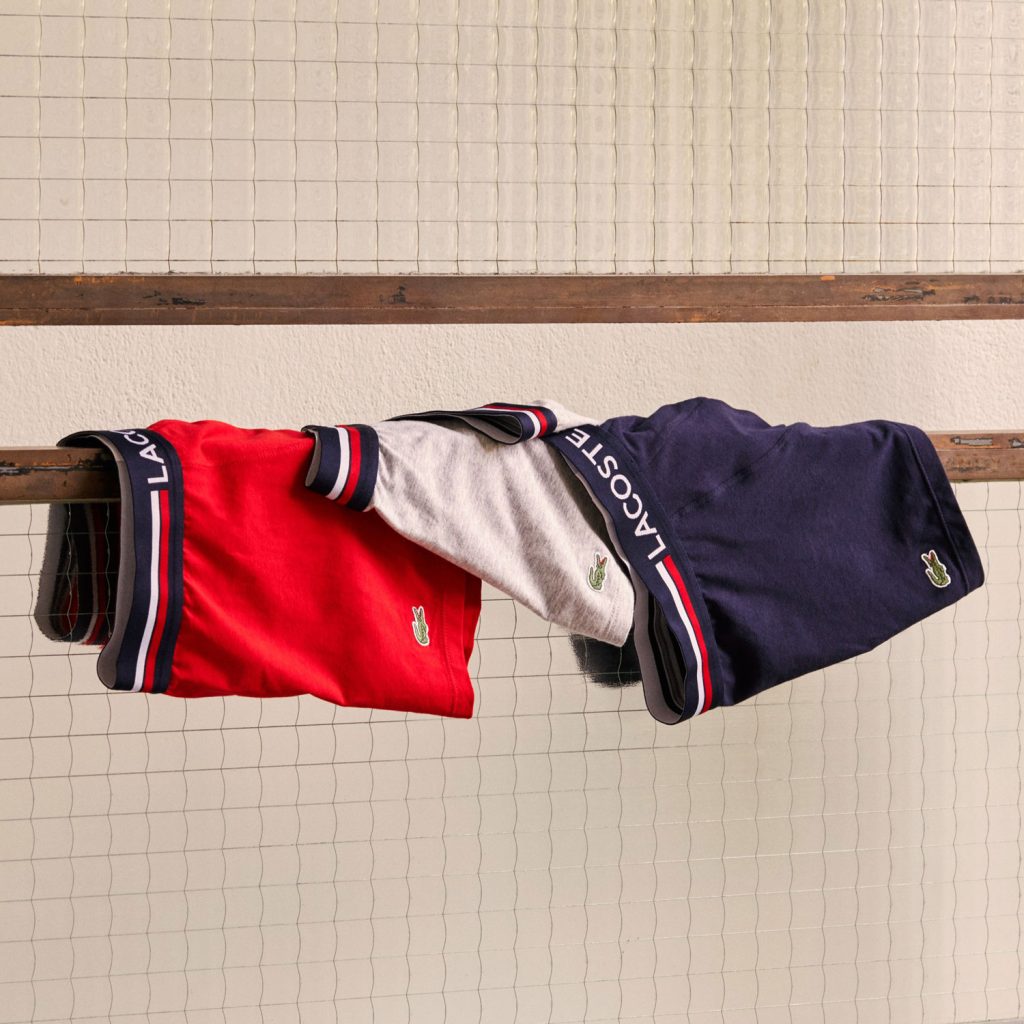 Lacoste Casual Text Branded Band 3 Pack Boxer - Multi