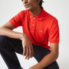 Lacoste Classic Croc Regular Fit Short Sleeve Polo Shirt - Rouge