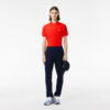 Lacoste Classic Croc Regular Fit Short Sleeve Polo Shirt - Rouge