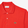 Lacoste Classic Croc Regular Fit Short Sleeve Polo Shirt - Rouge