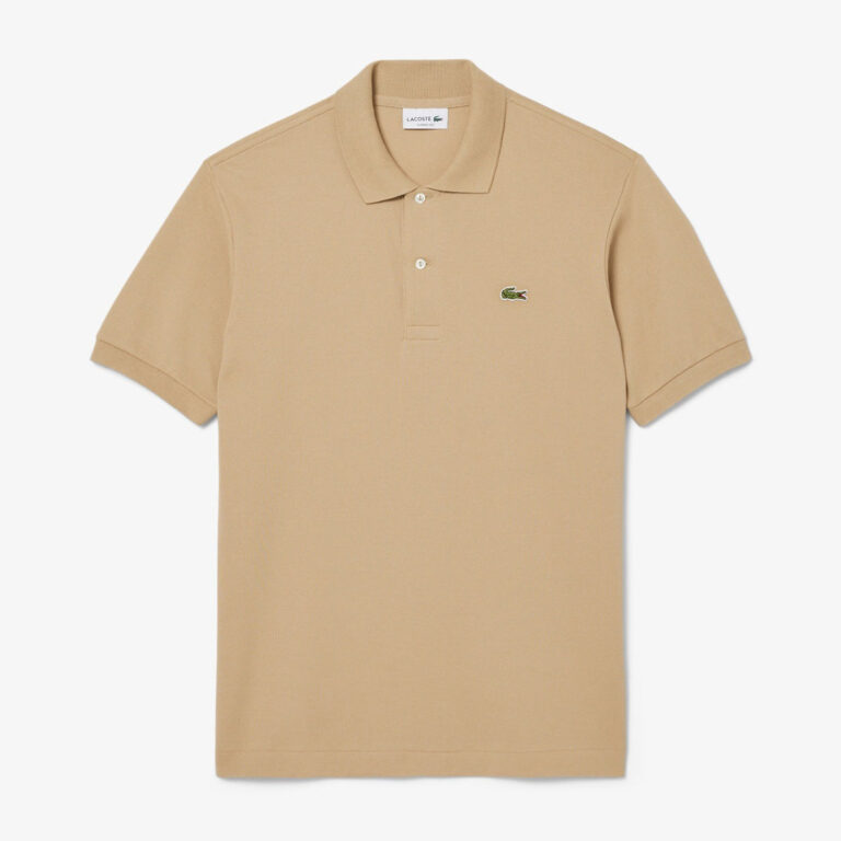 Lacoste Classic Fit L.12.12 Original Polo Shirt - Beige 02S