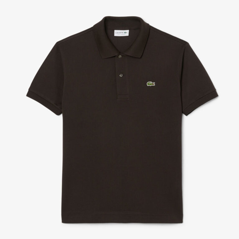 Lacoste Classic Fit L.12.12 Original Polo Shirt - Brown SKB