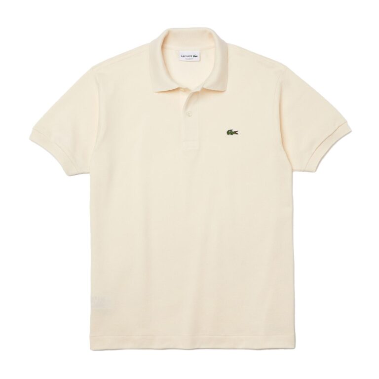 Lacoste Classic Regular Fit Short Sleeve Polo Shirt - Blanc