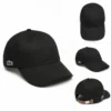 Lacoste Contrast Strap Cotton Cap - Black