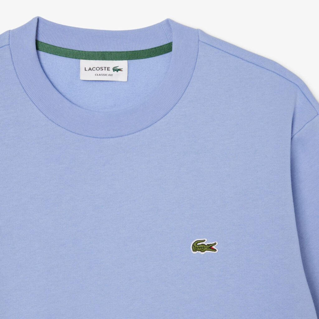 Lacoste Fleece Crew Neck Sweatshirt - Purple 5QD