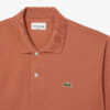 Lacoste L.12.12 Original Pique Classic Fit Short Sleeve Polo - Terracotta Brown