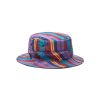 Lacoste Live Check Drawstring Bucket Hat - Multi