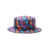Lacoste Live Check Drawstring Bucket Hat - Multi