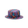 Lacoste Live Check Drawstring Bucket Hat - Multi