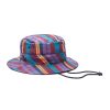 Lacoste Live Check Drawstring Bucket Hat - Multi