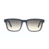 Lacoste Logo Contrast Rectangle Sunglasses - Dark Grey