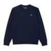 Lacoste Mesh Panel Regular Fit Long Sleeve Sweatshirt - Blue Marine