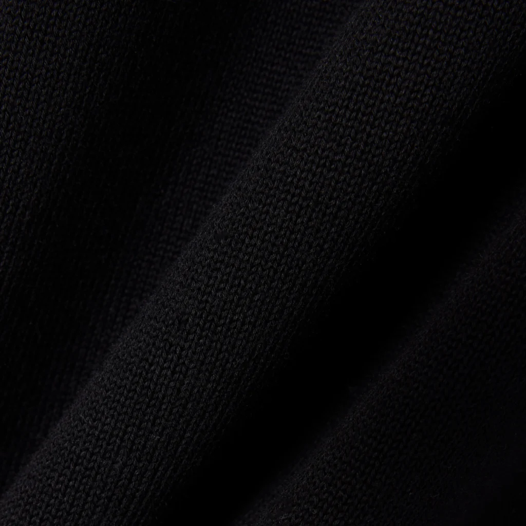 Lacoste Monochrome Crew Neck Cotton Sweater - Noir .031